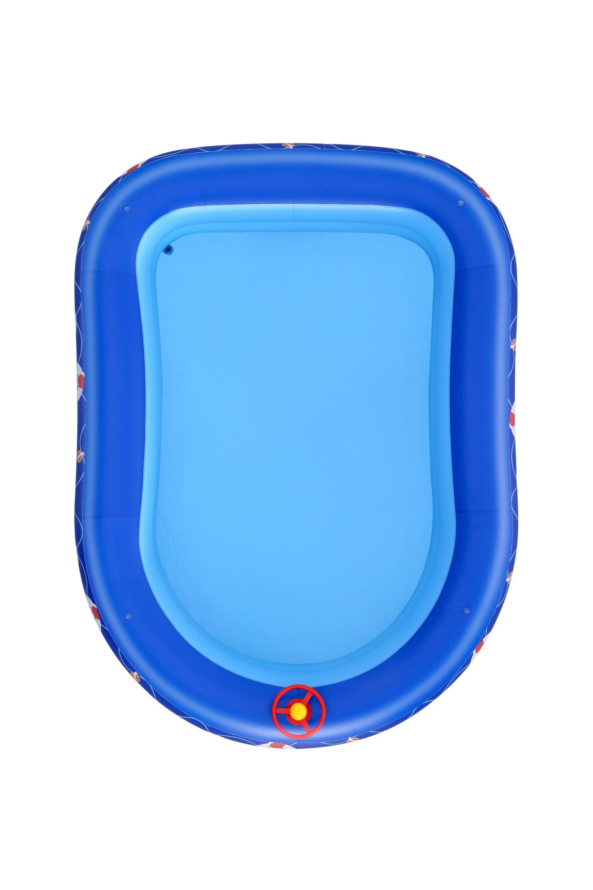 Bestway 2.13M X 1.55M X 1.32M Sea Captain Family Pool (Contents:1 Pool, 1 Sun Shade, Repair Patch) Age 3+