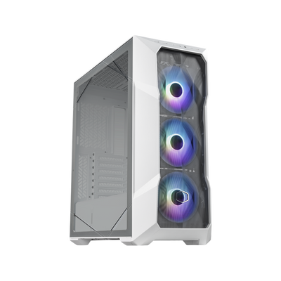 Cooler Master MasterBox TD500 Mesh V2 ARGB ATX Mid Tower Case - White