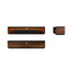 Wansa TV Stand, Up to 98-inch, 85Kg Loading Capacity, KS-LED-0223 - Walnut/Black