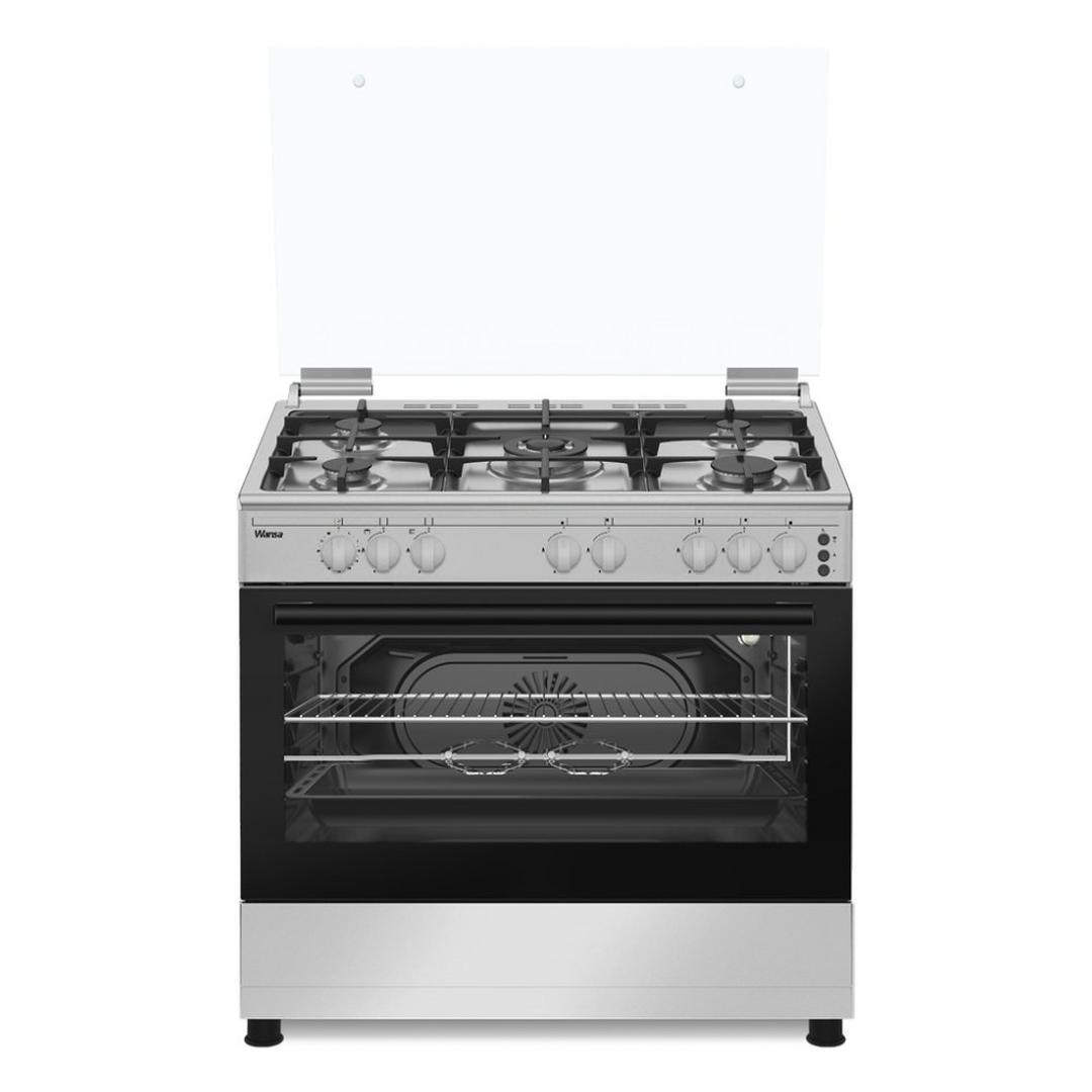 Wansa 90X60CM Gas Cooker, WGC9067SC-P - Stainless steel