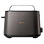 Philips 5000 Series 2-Slice Adjustable Browning Toaster, HD2650/31 - Black and Copper