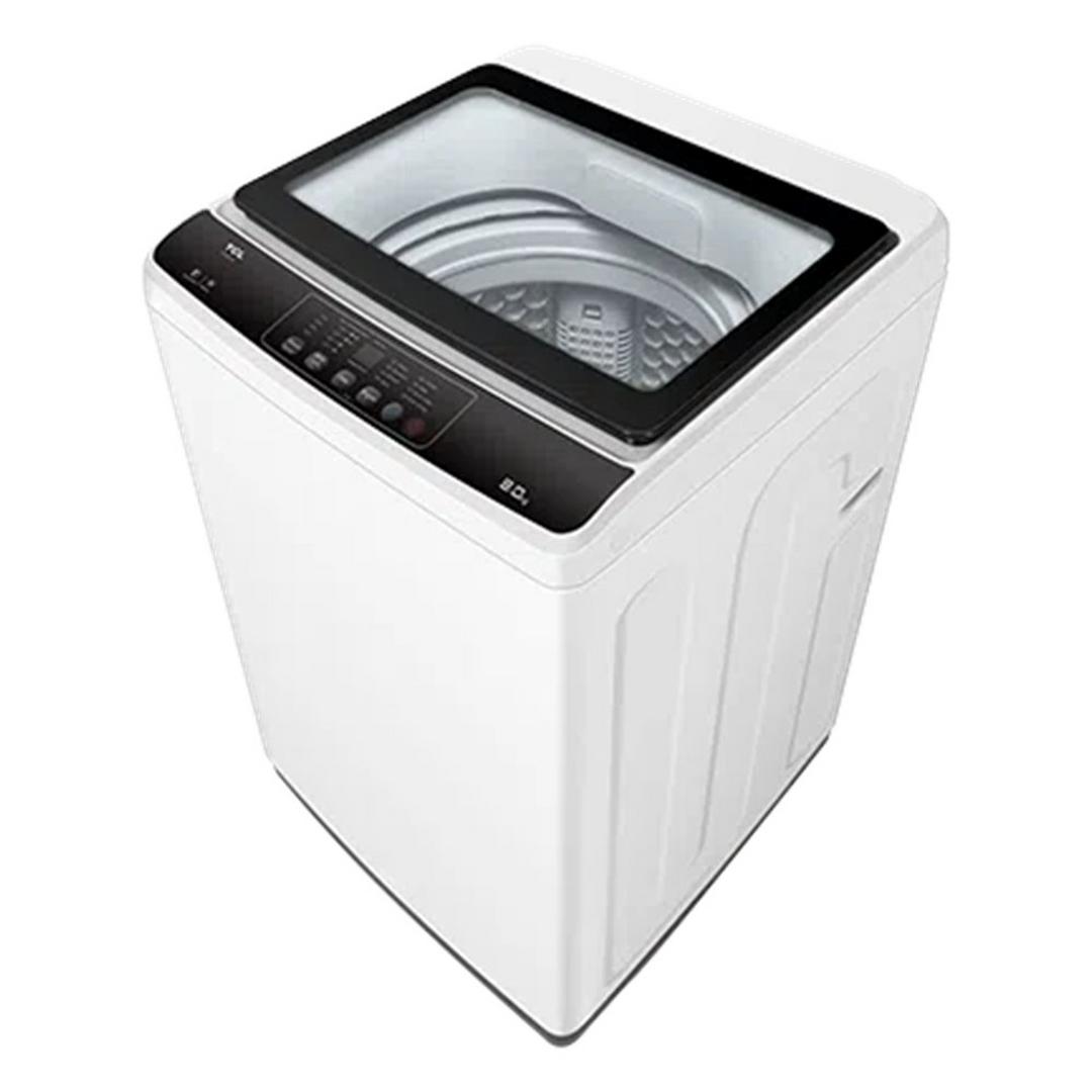 TCL Top Load Washer, 9KG Capacity, 8 Programs, F709TLW - White