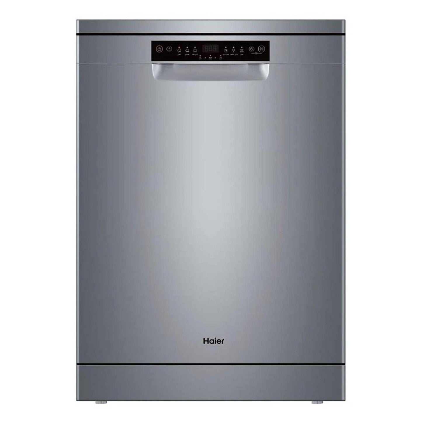 Haier Freestanding Dishwasher, 6 Programs, 13 Settings, HDWE13-38CS1IQ – Silver