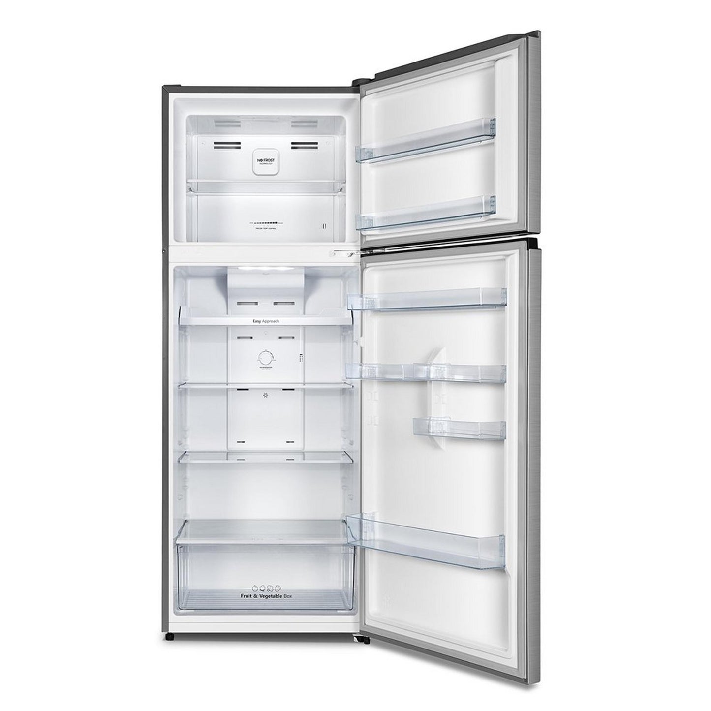 Hisense Top Mount Refrigerator, 16.3CFT, 460 Liters, RT599N4ASU1 - Inox