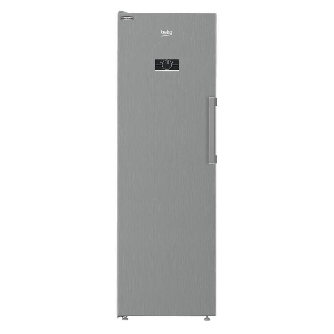 Beko Upright Freezer, 11 CFT, 286 Liters, RFNE360X - Titanium Inox