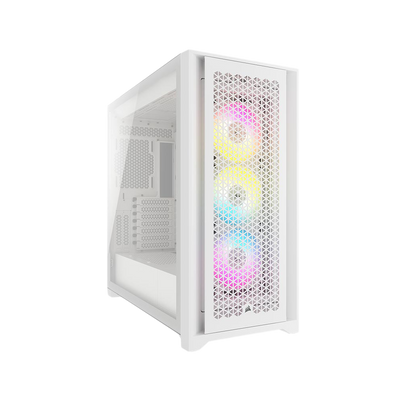 CORSAIR 5000D RGB Airflow Mid-Tower - White