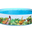 Bestway 2.44m x h46cm dinosaur fill'n fun (contents:one pool, repair patch) age 3+