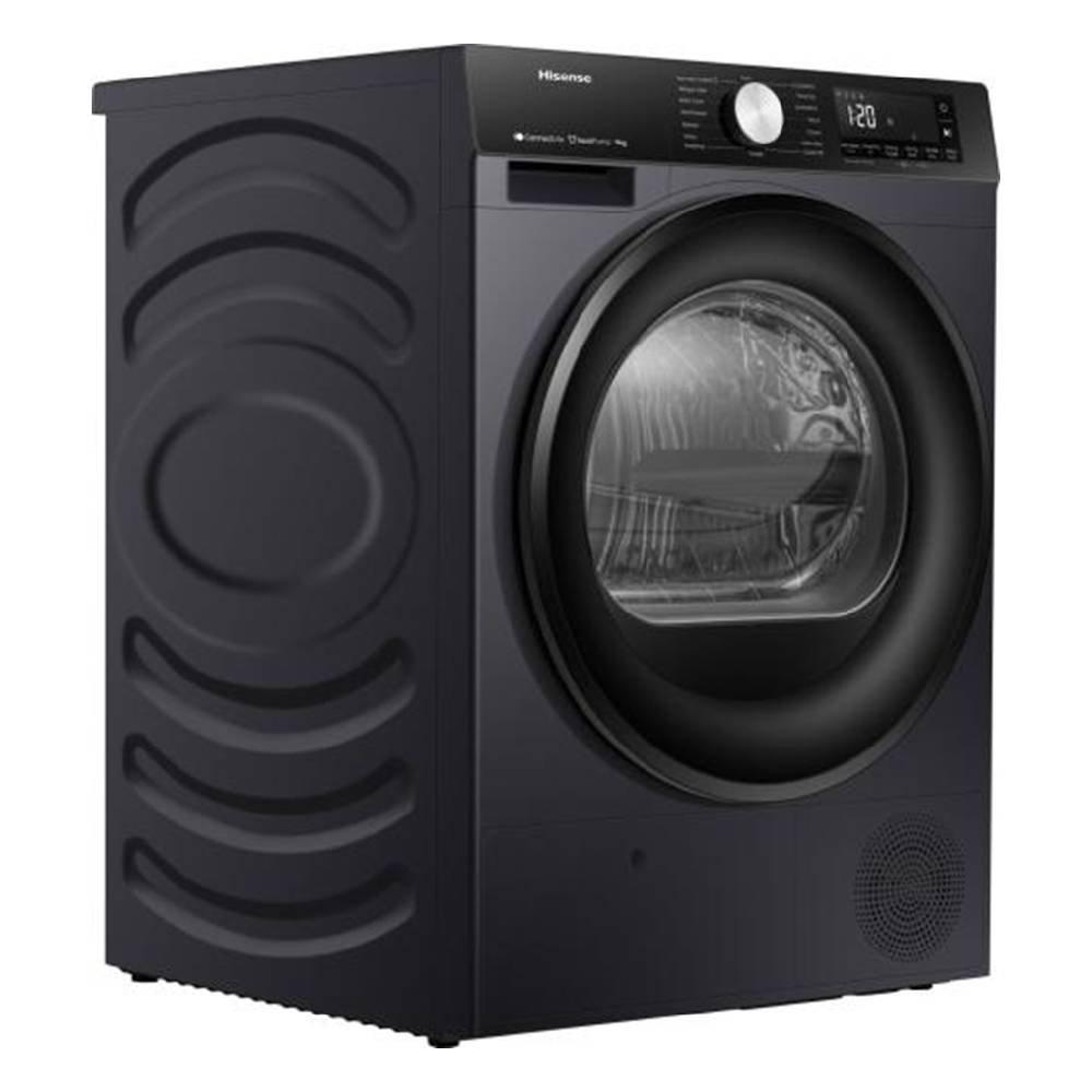 Hisense Heat Pump Dryer, 9KG Capacity, Wi-Fi Connectlife App, DH3S902BT - Grey