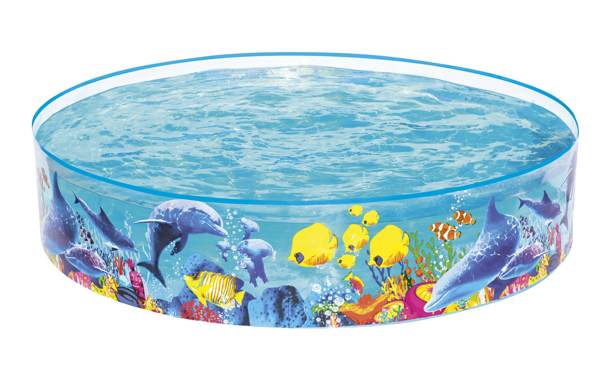 Bestway 1.83M X H38Cm Fill 'N Fun Odyssey Pool (Contents:One Pool, Repair Patch) Age 2+