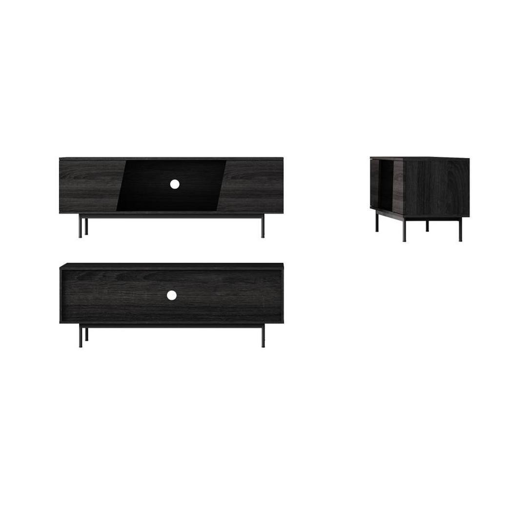 Wansa TV Stand, Up to 55-inch, 50Kg Loading Capacity, KS0218 – Black
