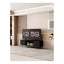 Wansa TV Stand, Up to 55-inch, 50Kg Loading Capacity, KS0218 – Black