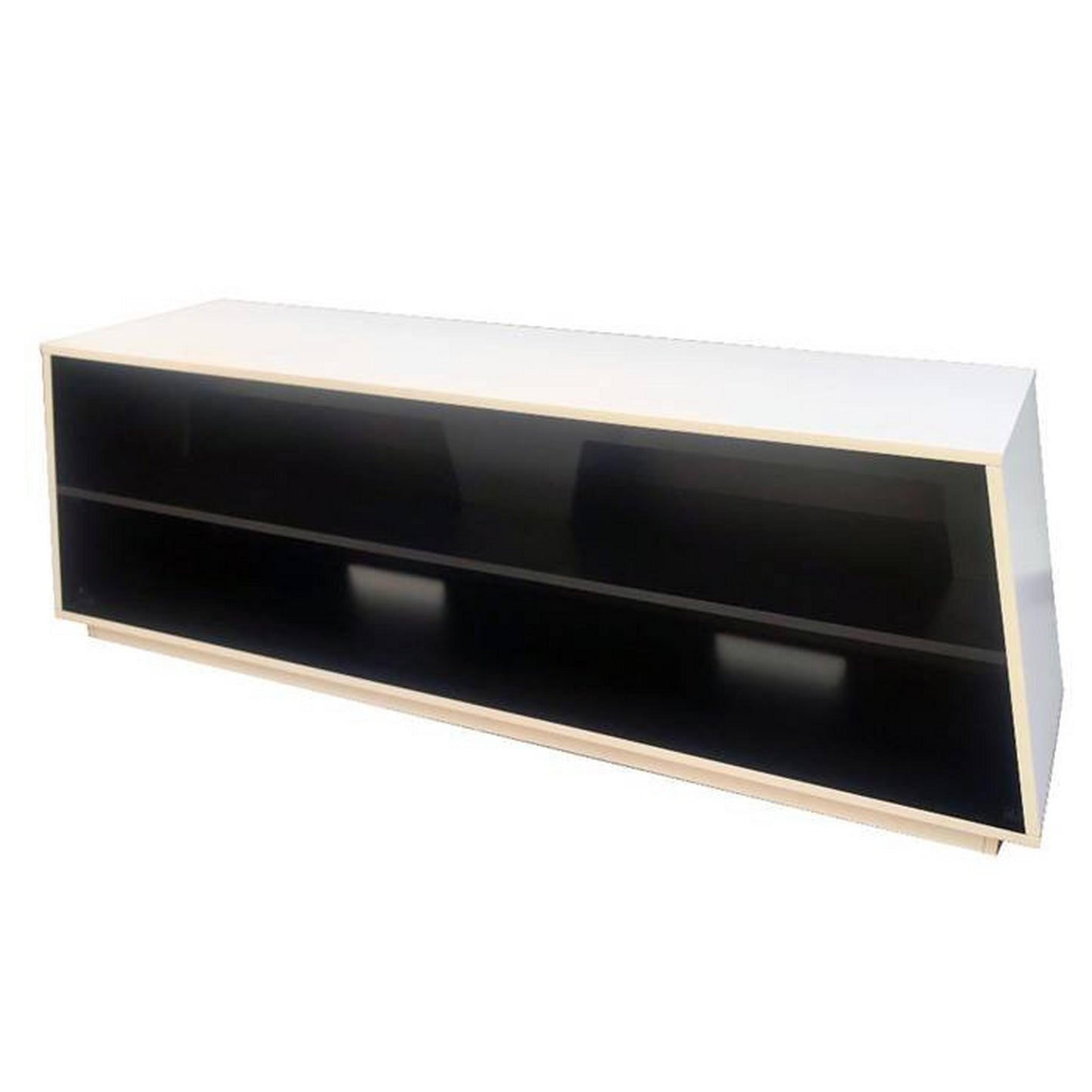 Wansa TV Stand, Up to 65-inch, 55Kg Loading Capacity, KS0243 – White /Black