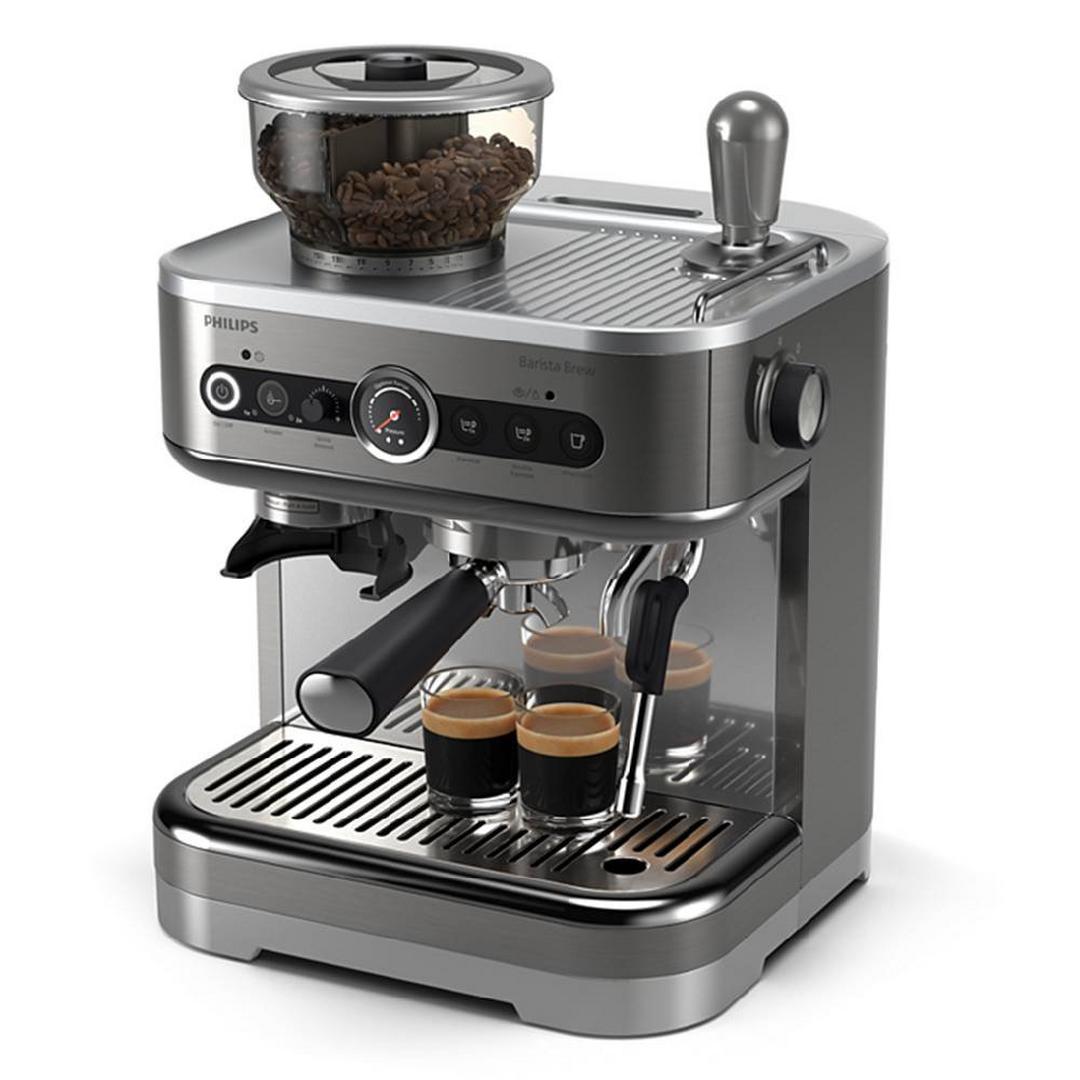 Philips Semi Espresso Machine, 2.3L, 1350W, PSA3228/01 - Silver