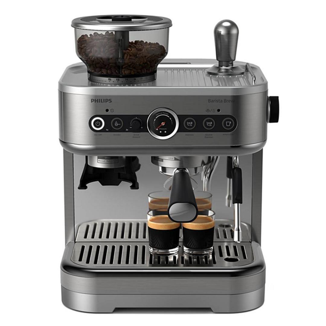 Philips Semi Espresso Machine, 2.3L, 1350W, PSA3228/01 - Silver