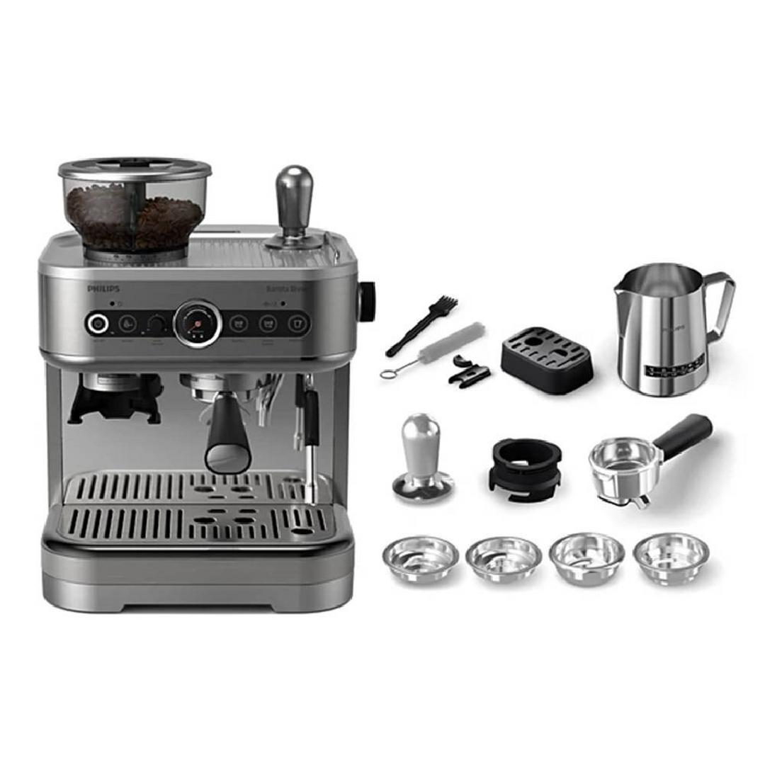 Philips Semi Espresso Machine, 2.3L, 1350W, PSA3228/01 - Silver
