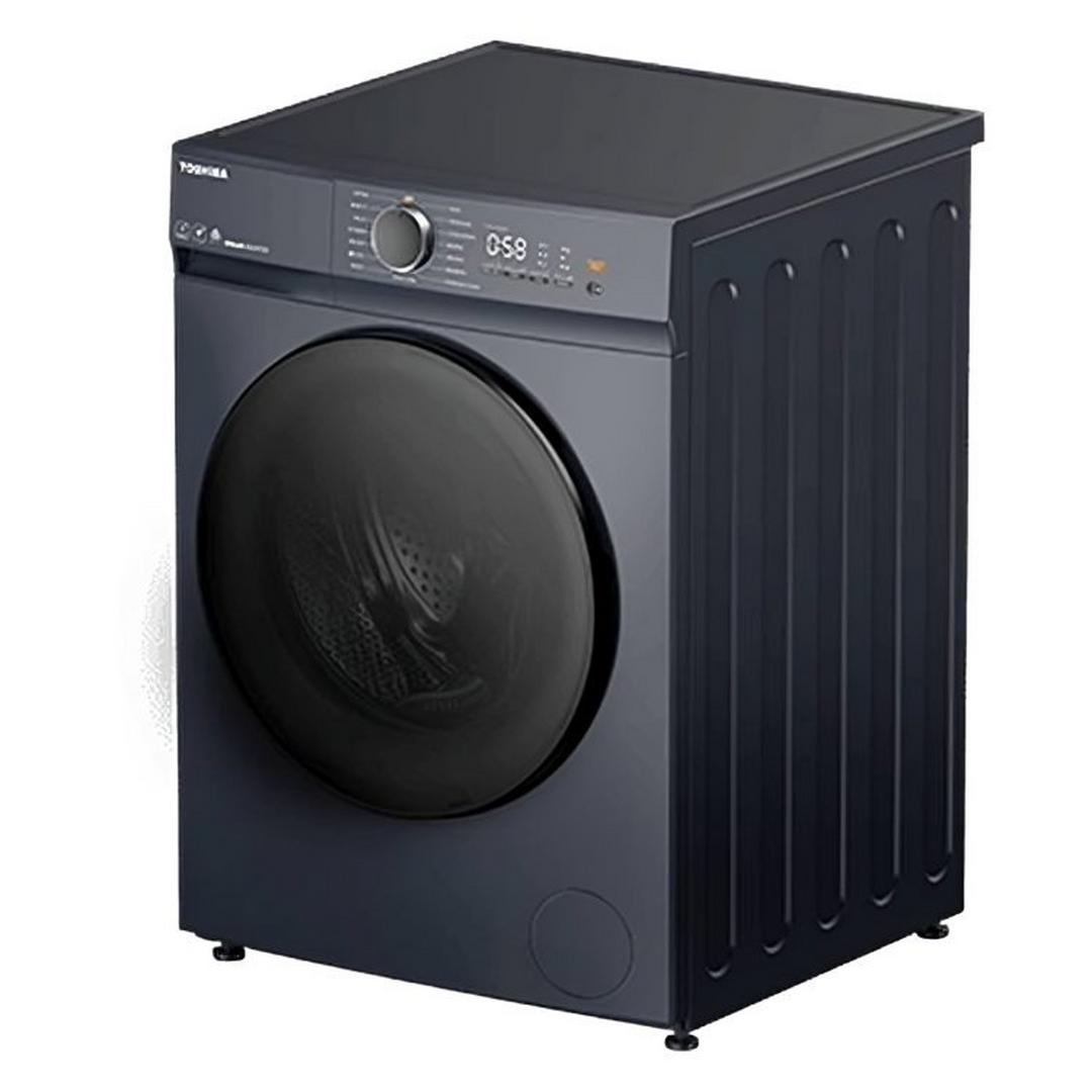 Toshiba Front Load Washer, 10KG,Wifi - TsmartLife app, TW-T21BU110UWB(MG) - Grey