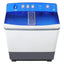 Haier Twin Tub Washing Machine, 15kg Washing Capacity, 14kg Drying Capacity, HWM215-1128S-N - White
