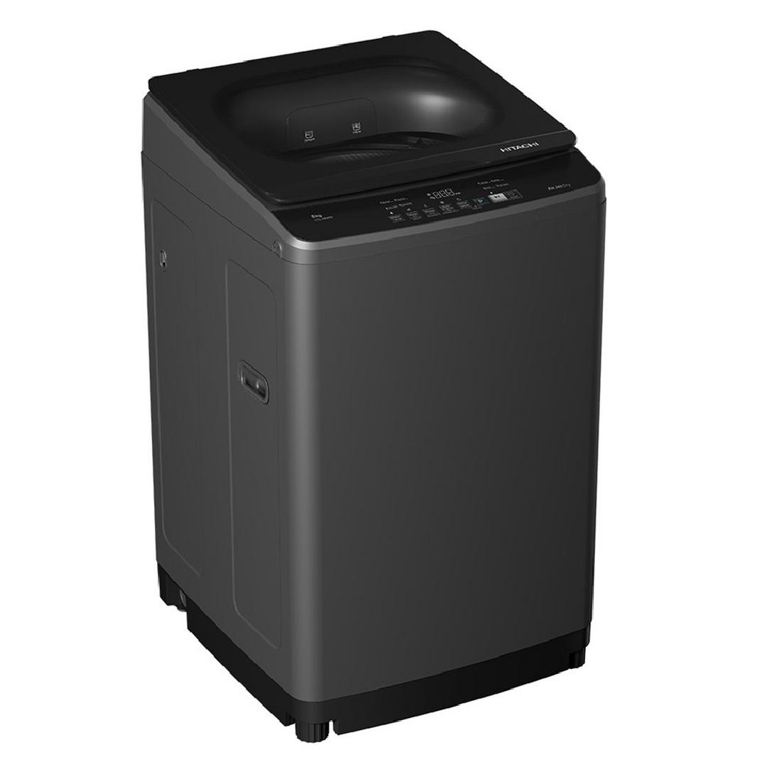 Hitachi Top Load Washer, 8KG, LTL 08PM00 GG - Graphite Gray