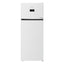 Beko Top Freezer Refrigerator, 406L, 14.3CFT, RDNG55M20TSW - White