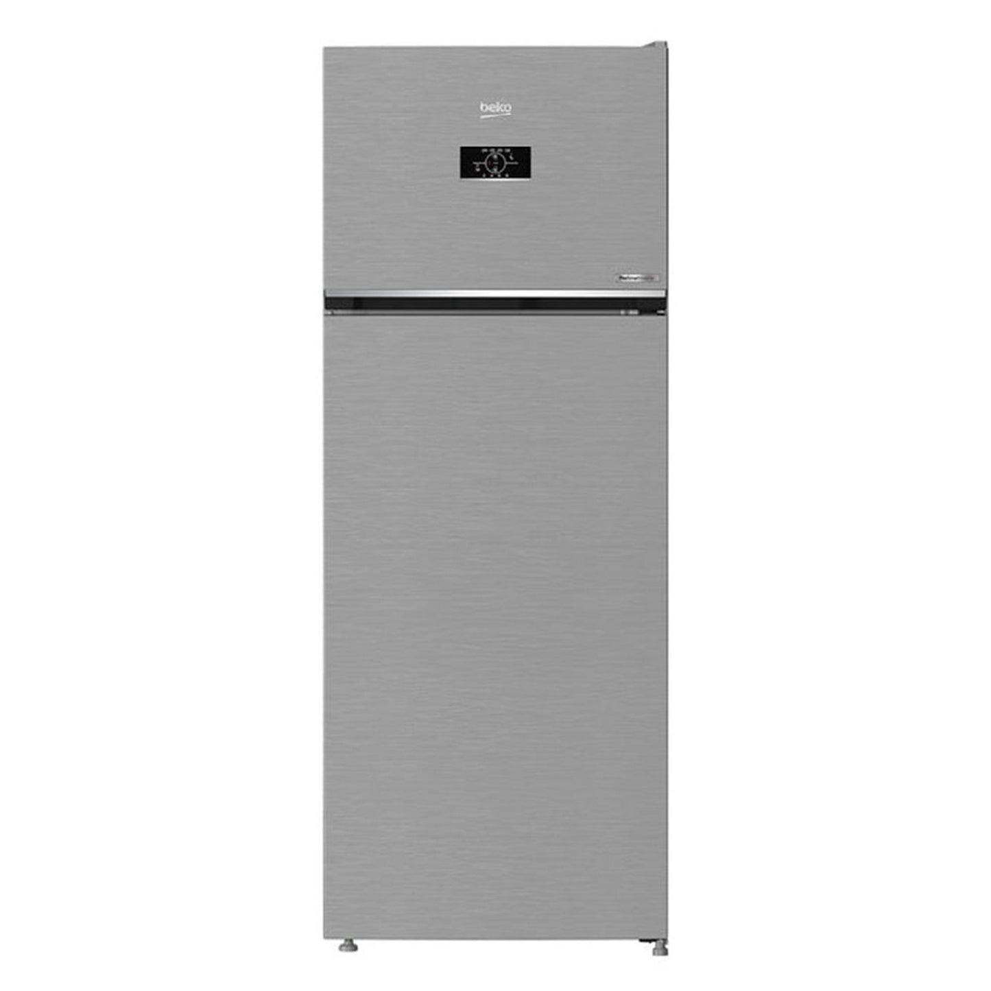 Beko Top Mount Refrigerator, 406L, 14.3CFT, RDNG55M20TSX - Silver