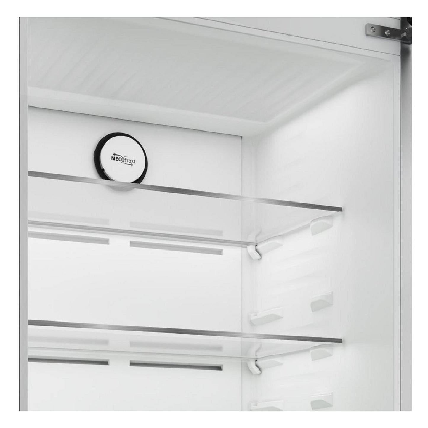 Beko Top Mount Refrigerator, 406L, 14.3CFT, RDNG55M20TSX - Silver
