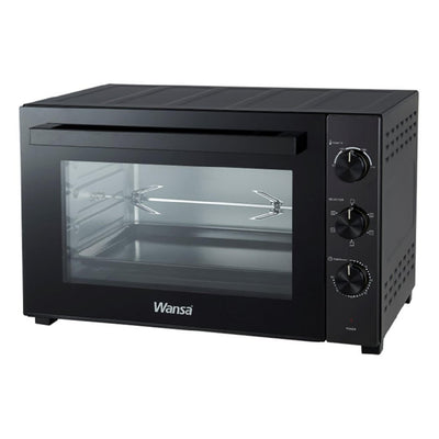 Wansa Electric Oven, 2200W, 70L, KR-K66RCL – Black