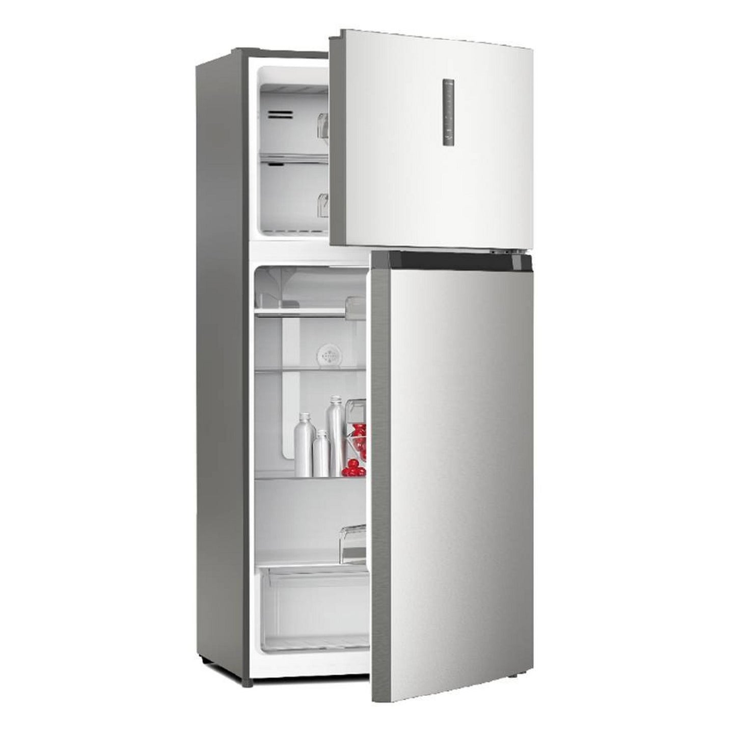 Daewoo Refrigerator Top Freezer, 527L, 18.6 CFT, DR-T6441NS - Inox