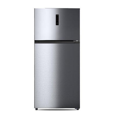 Daewoo Top Mount Refrigerator, Frost-Free Inverter Compressor, 635 L Net Capacity, Digital Display, Twist Icemaker, DR-T7741DI – Inox