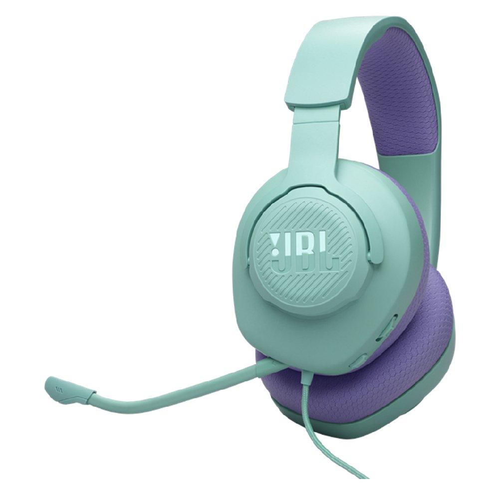 JBL Quantum 100M2 Wired over-ear Gaming Headset - Cyan