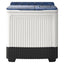 Hitachi Top Twin Tub New Model Washer, LTT 15JWT PFB - Blue