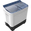 Hitachi Top Twin Tub New Model Washer, LTT 15JWT PFB - Blue