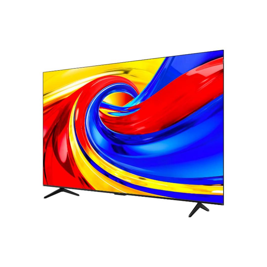TCL Smart Google TV, 65 Inch, QLED 4K Display, Dolby Vision, HDR10, 65P7L - Black