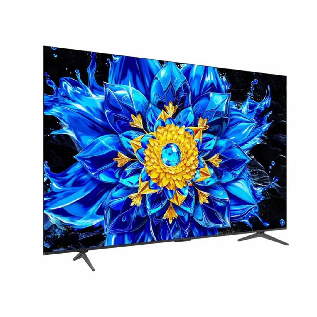 TCL Smart Google TV, 55 Inch, Mini LED 4K Display, Dolby Vision, 55P8L - Black