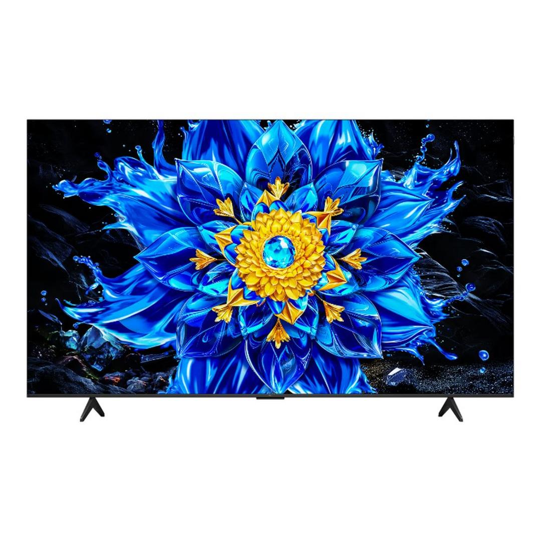TCL Smart Google TV, 85 Inch, Mini LED 4K Display, Dolby Vision, 85P8L - Black