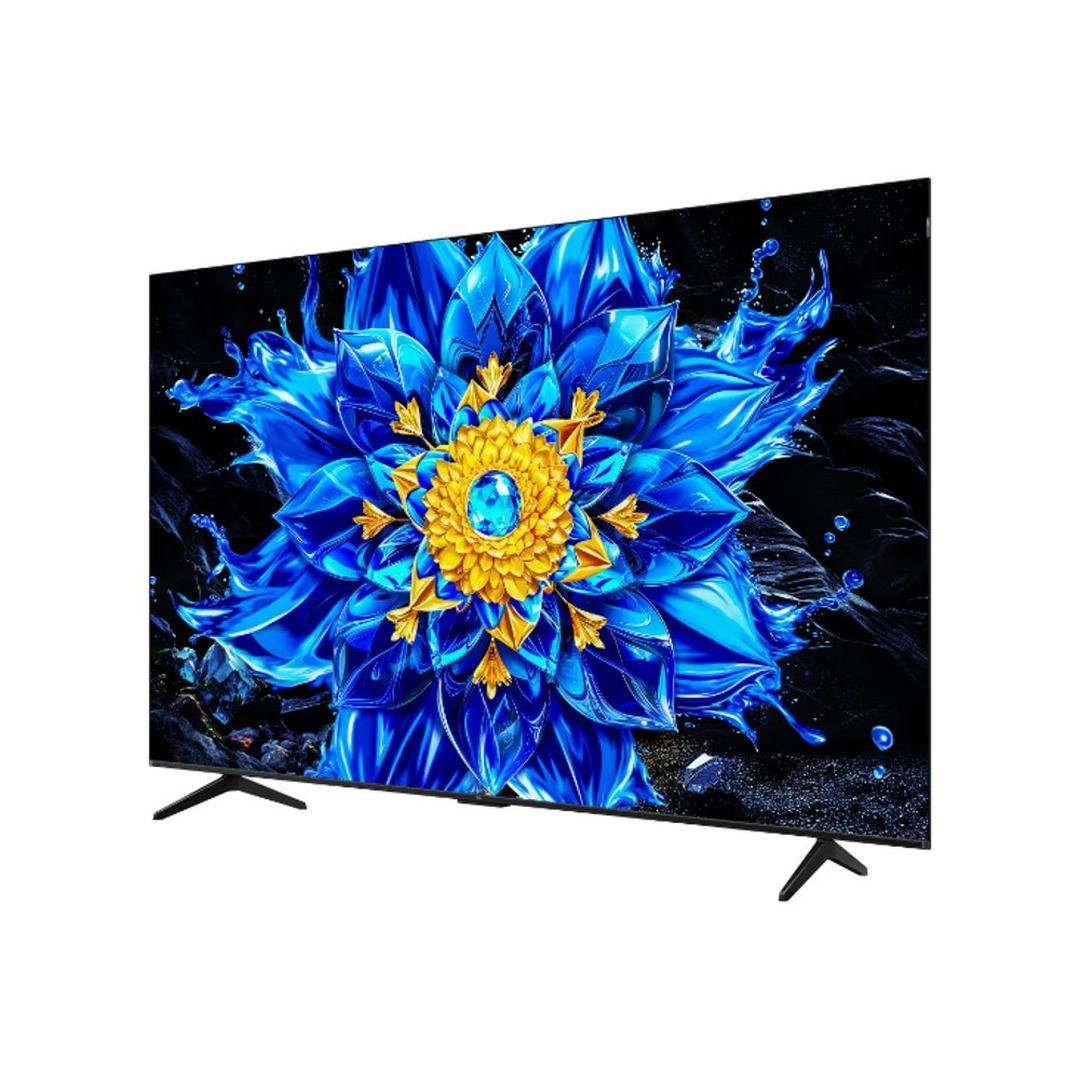 TCL Smart Google TV, 85 Inch, Mini LED 4K Display, Dolby Vision, 85P8L - Black