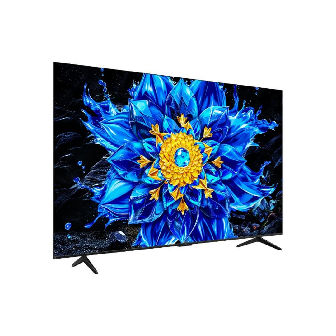 TCL Smart Google TV, 85 Inch, Mini LED 4K Display, Dolby Vision, 85P8L - Black