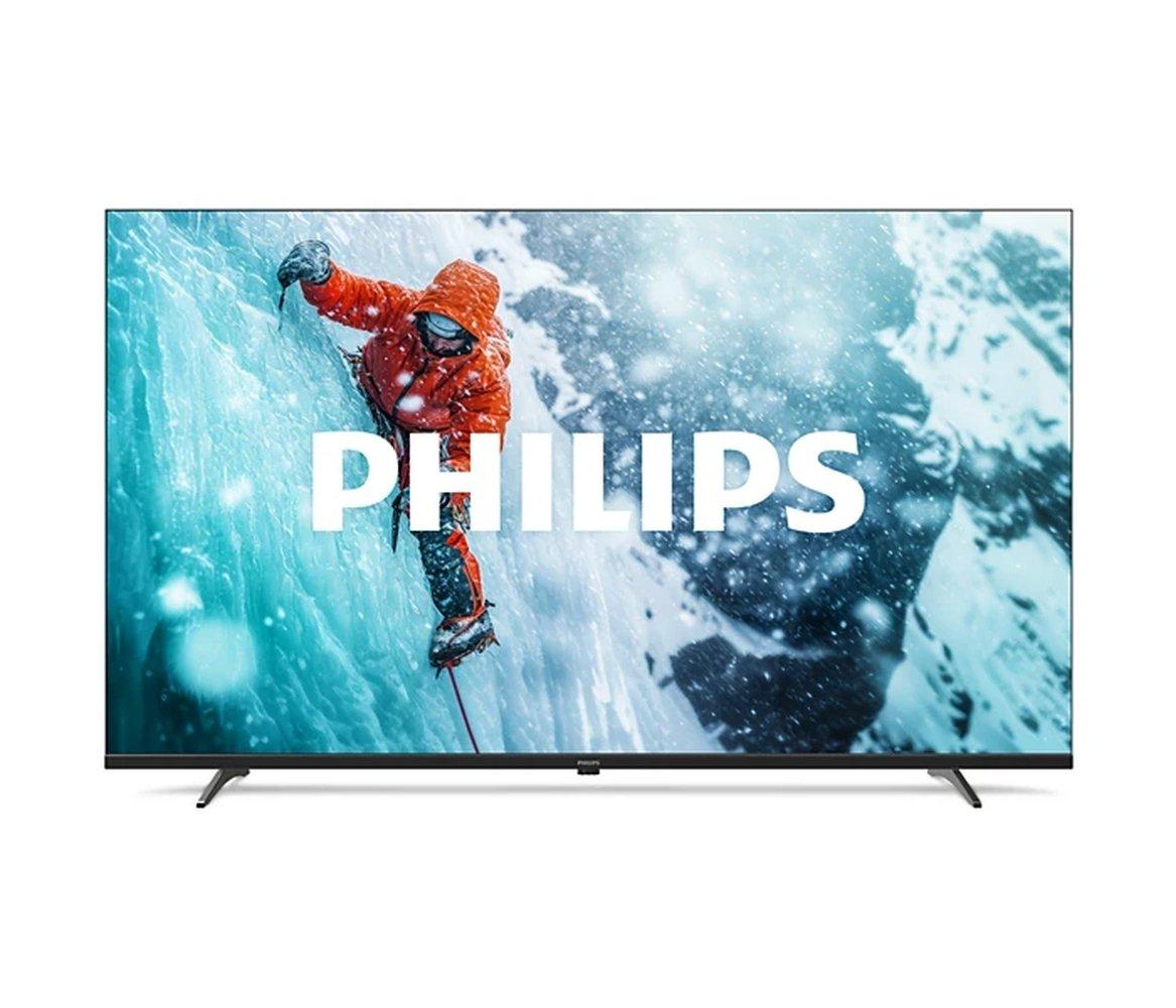 Philips 7300 series Smart TV, 75 Inch, 4K UHD (3840 × 2160), LED, Google TV, HDR10, HLG, 75PUT7390/56 - Black