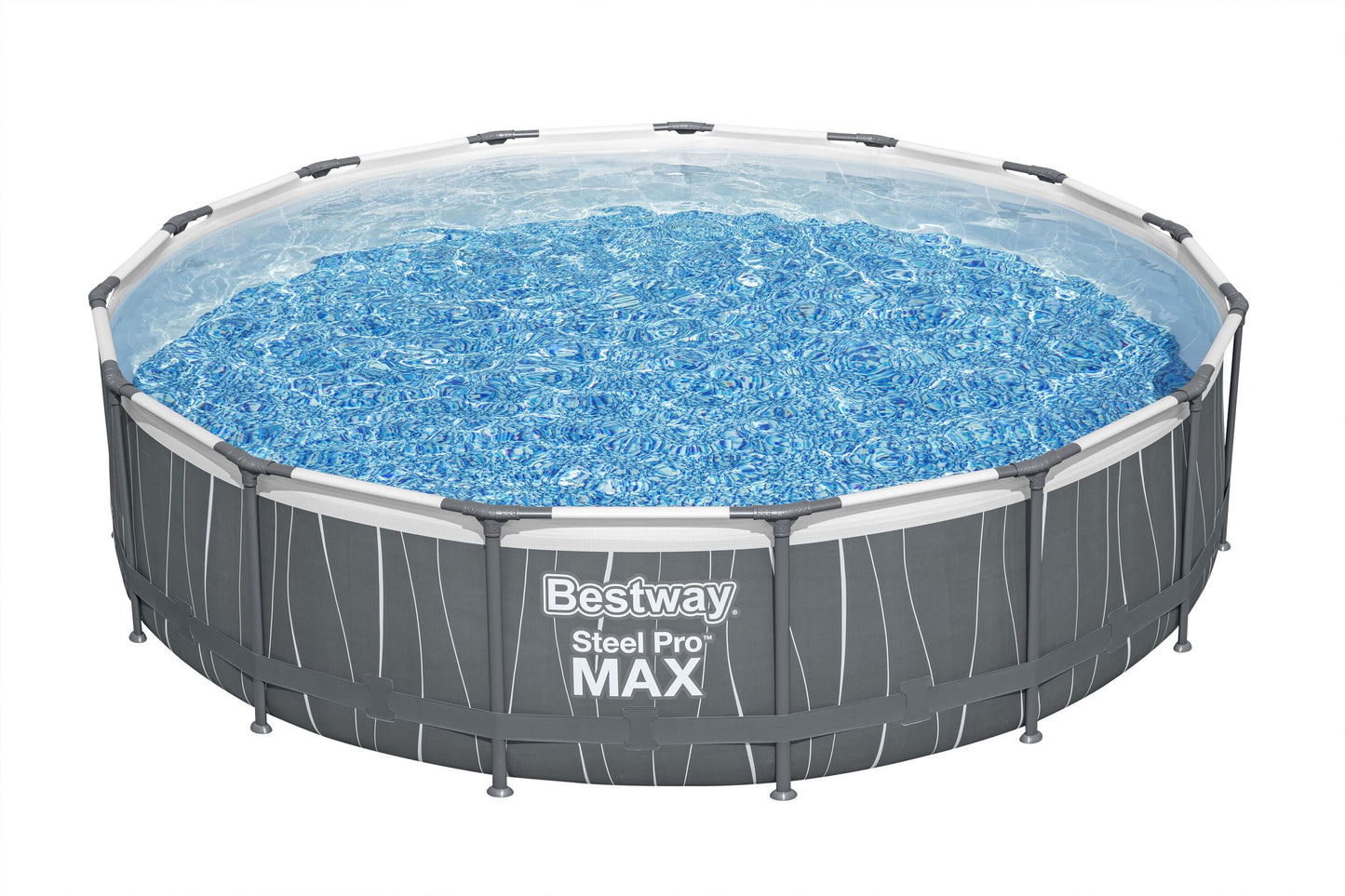 Bestway 4.57m x 1.07m pool set (one pool, filter pump(220-240v), ladder, cover, led light, compatible with cartridge 58094(ii)220-240v)