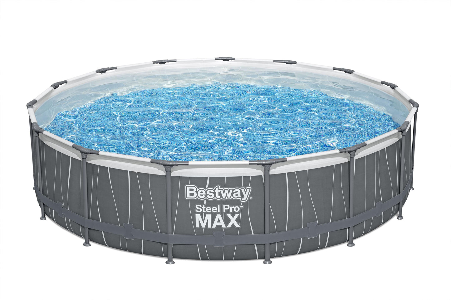 Bestway 4.57m x 1.07m pool set (one pool, filter pump(220-240v), ladder, cover, led light, compatible with cartridge 58094(ii)220-240v)
