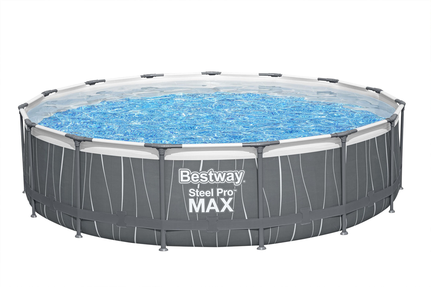 Bestway 4.57m x 1.07m pool set (one pool, filter pump(220-240v), ladder, cover, led light, compatible with cartridge 58094(ii)220-240v)