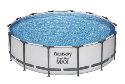 Bestway 4.27m x 1.07m pool set (contents:pool, filter pump(220-240v), ladder, cover, compatible with cartridge 58094(ii)220-240v)