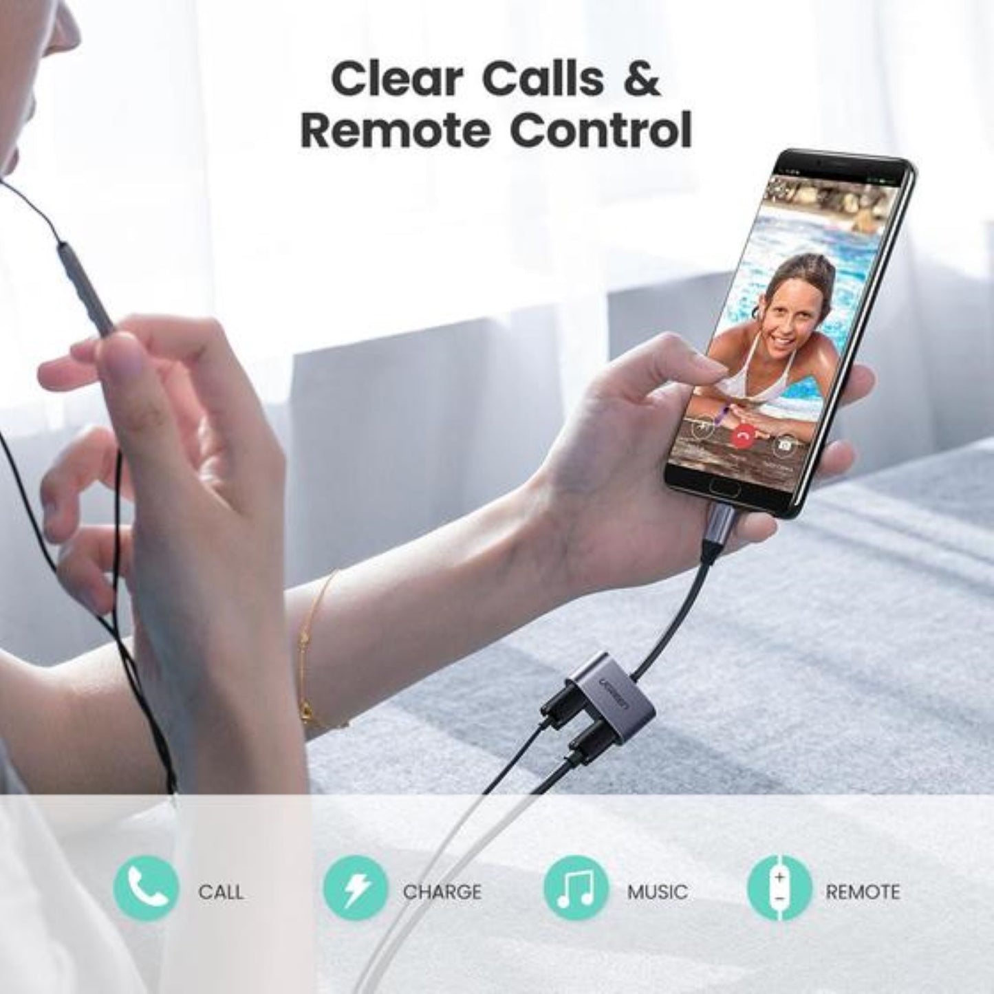 يوجرين يو اس بي واحد-اثنان محول