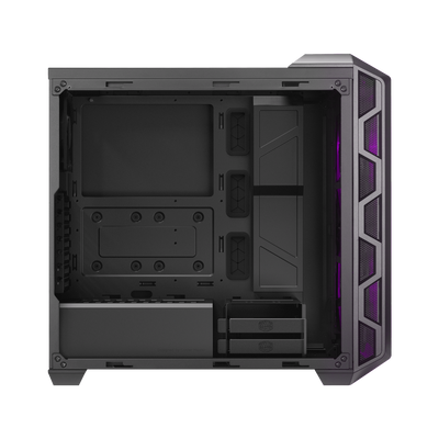 Cooler Master MasterCase H500 ARGB Mid Tower Case - Black