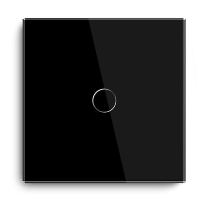 Gopeta, Smart Wi-Fi Double Pole Touch Switch - 20A / Black