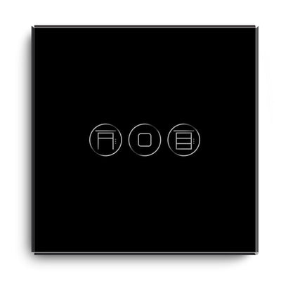 Gopeta Smart WiFi Smart Shutter Switch - Black