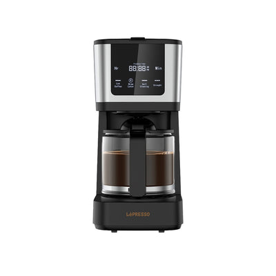 LePresso Rich Brew Coffee Machine Interactive Touch Display - Black Color