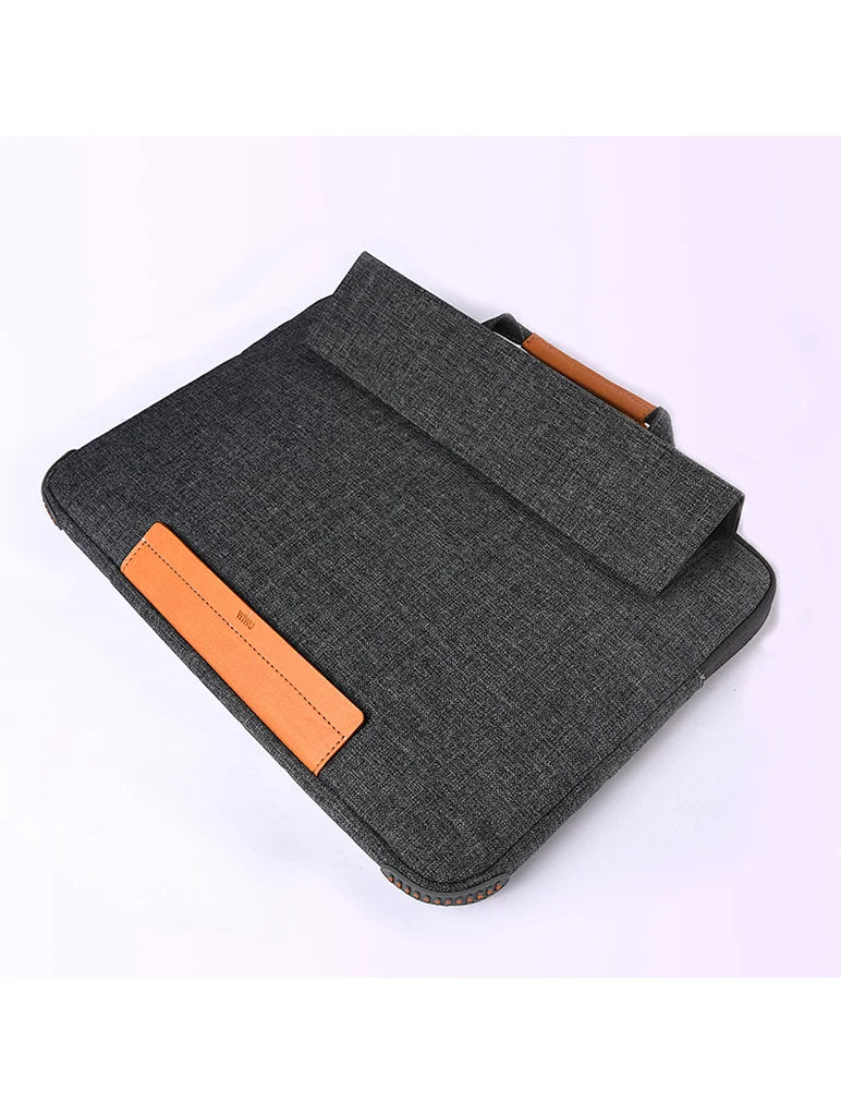 Wiwu Smart Stand Sleeve Hand Bag - Apple Macbook 15-inch / Gray