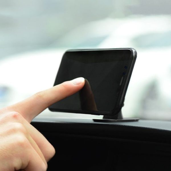 Hoco Ca24 Magnetic Car Mount Holder - Car Mounts / Silicone / Black