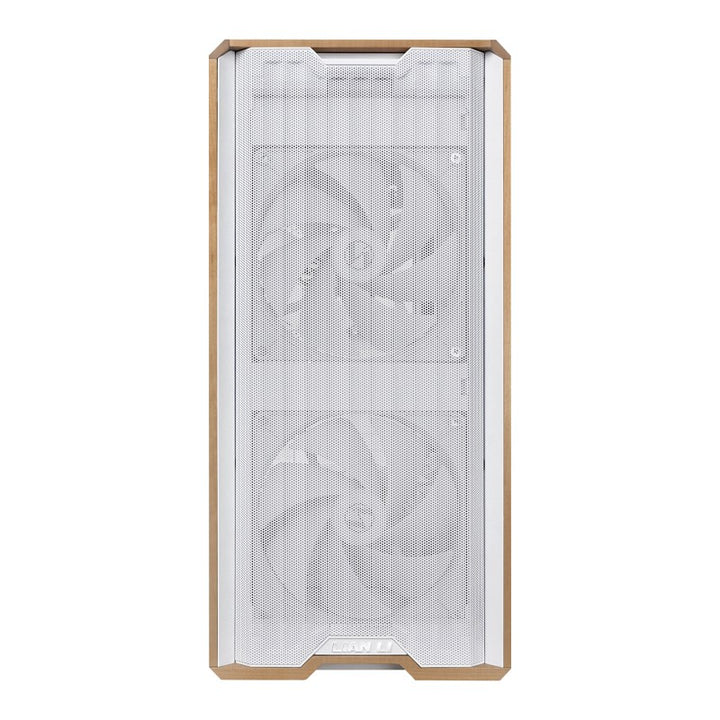 LIAN LI Lancool 217 Mid Tower ATX Gaming Case, White (5 Fans Included)