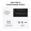 Keychron K10 Max QMK 100% Wireless RGB Mechanical Gaming Keyboard (RGB Backlight Hot-Swappable) - Black